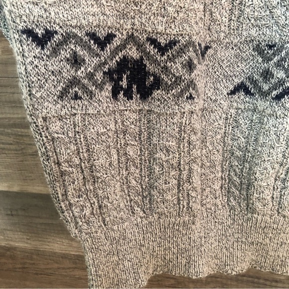 Vintage Southwestern Wool Blend Knit Pullover Crewneck Sweater Large - Picture 8 of 8